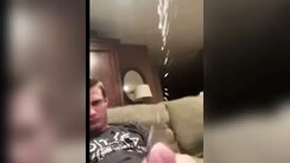 Blond Twinks Jerk Off in House