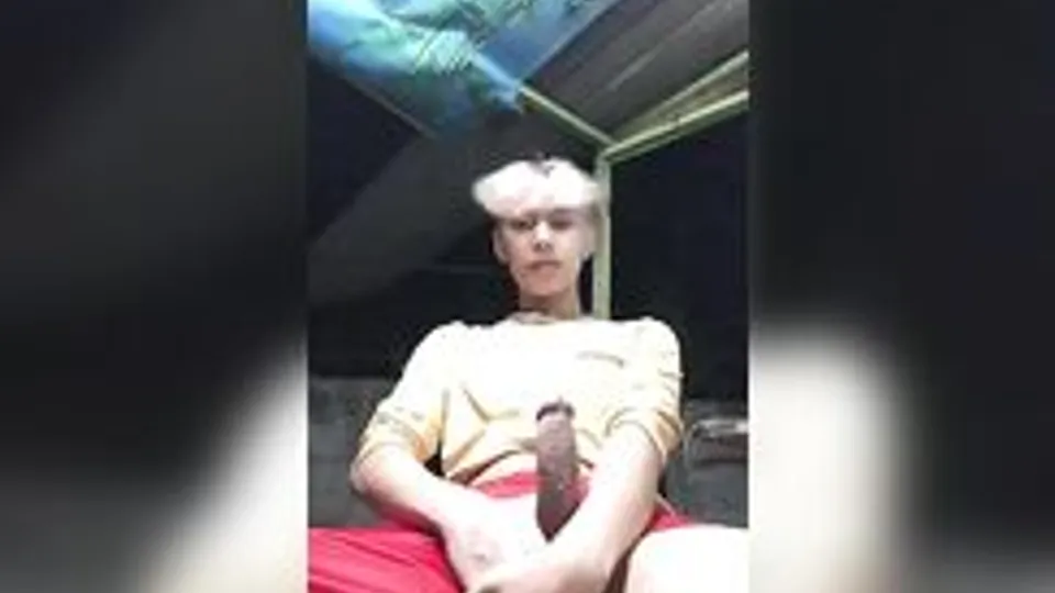 Blond Filipino Jacks Off