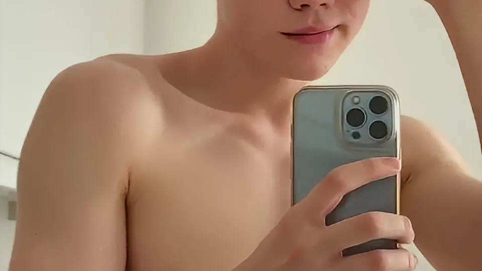 Blond Unveils His Large Member