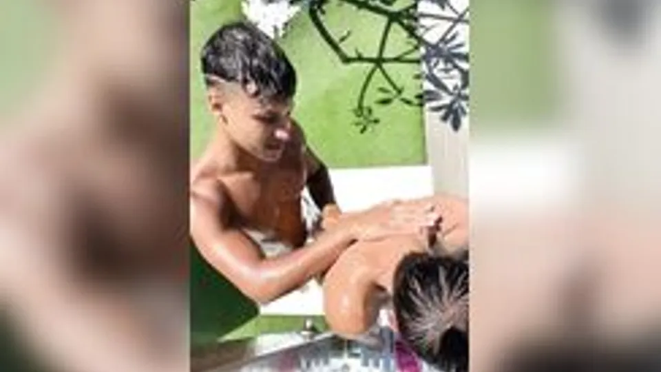 Blowjob @ The Beach Party  OF