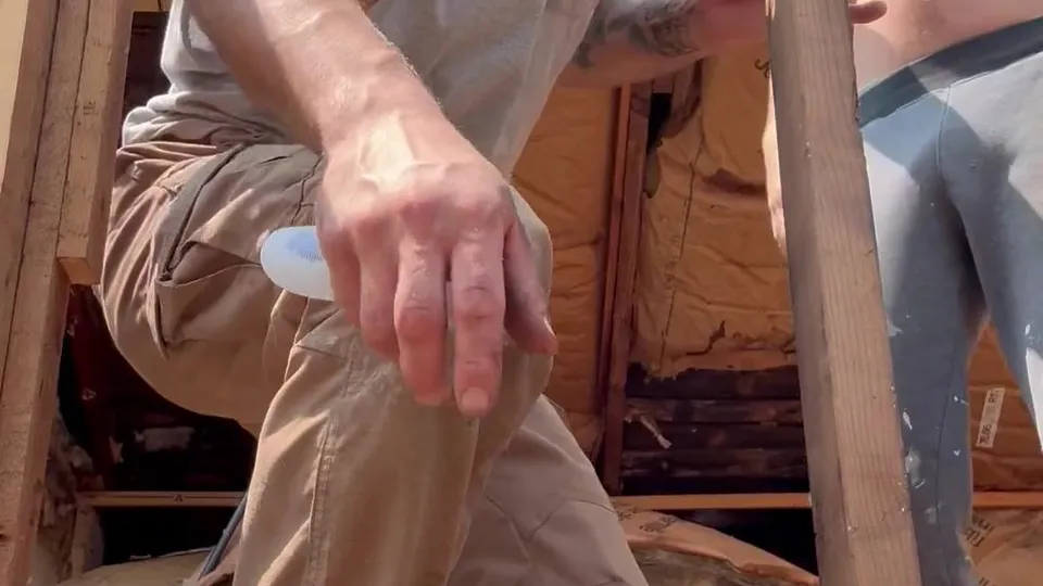 Construction Workers Fuck on Job Site