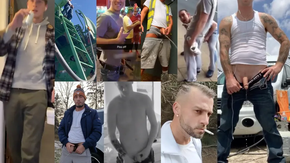 Blue Collars Pissing - ThisVid.com