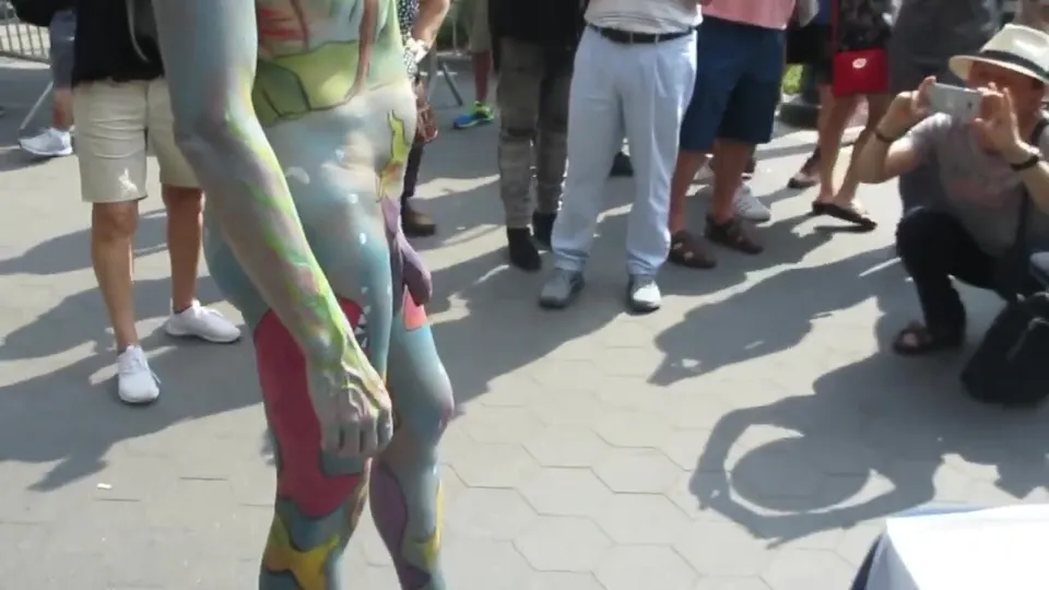 Body painting 5 - ThisVid.com