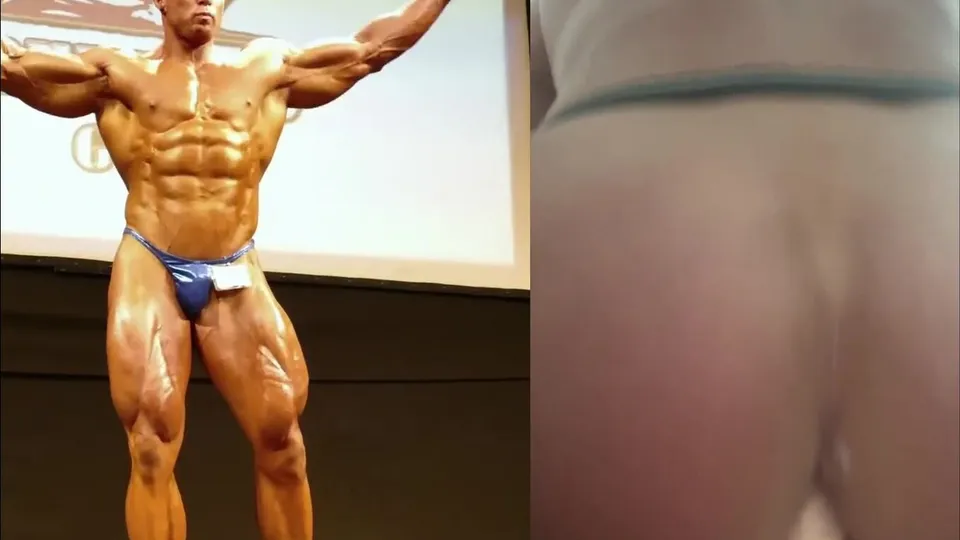 Bodybuilder sells his hole - ThisVid.com