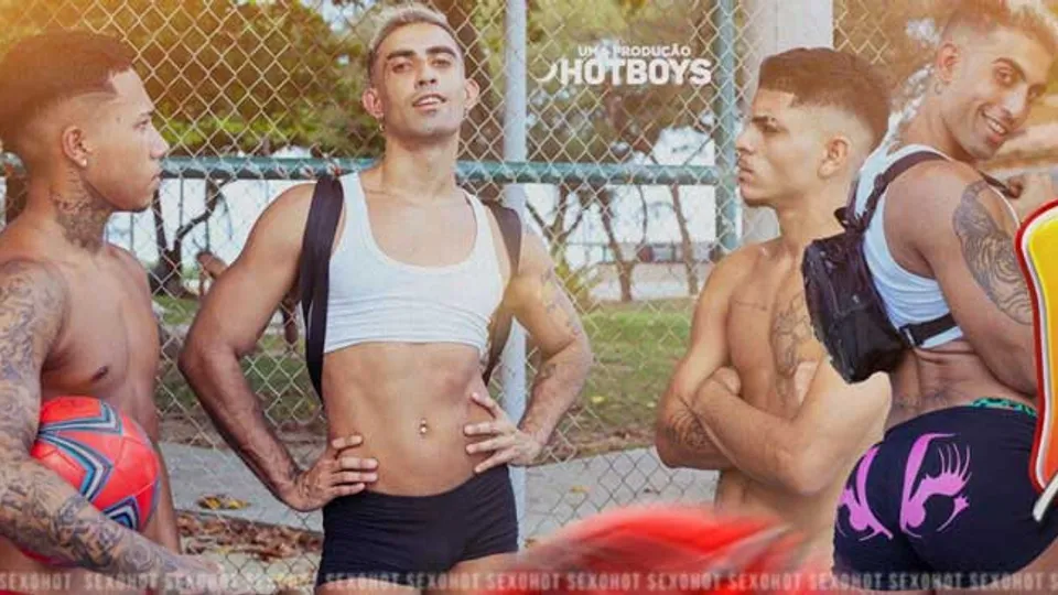 Bola na cara - Mlk Edu and China fuck Ale Diorio - El Mejor Porno Gay Latino Amateur en HD