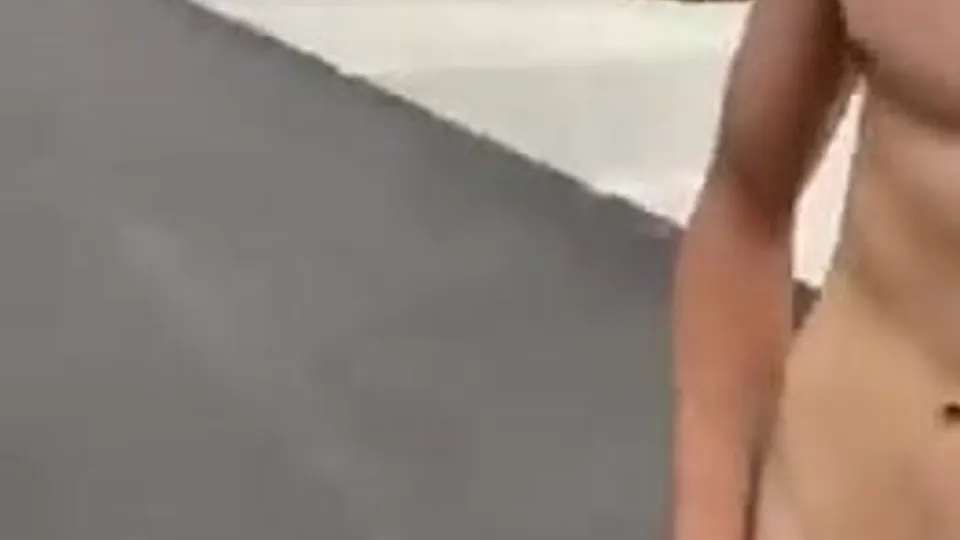 Boldly jerking off in public twink porn