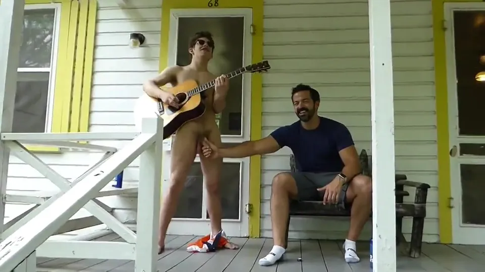 French Threesome: Young Bottom Filled