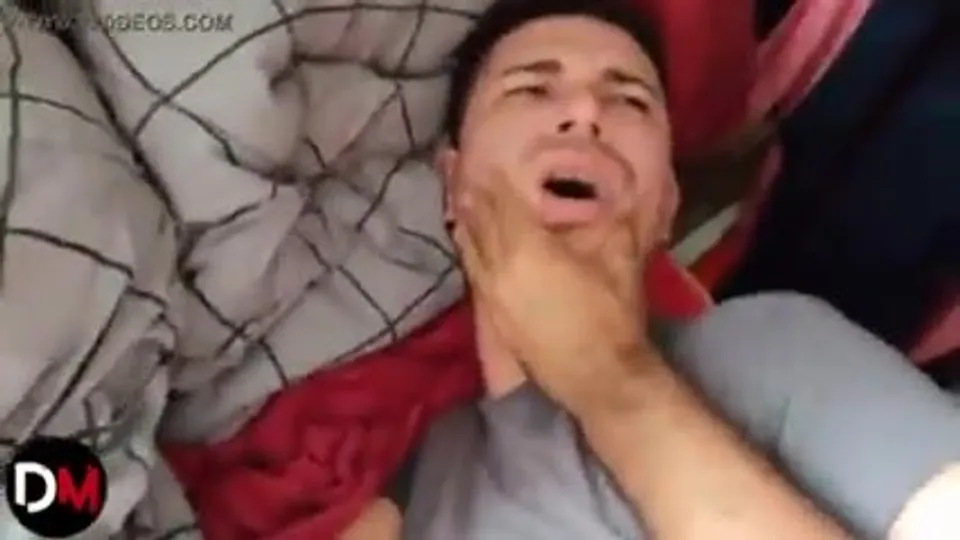 Bottom moaning in pain from being used - ThisVid.com