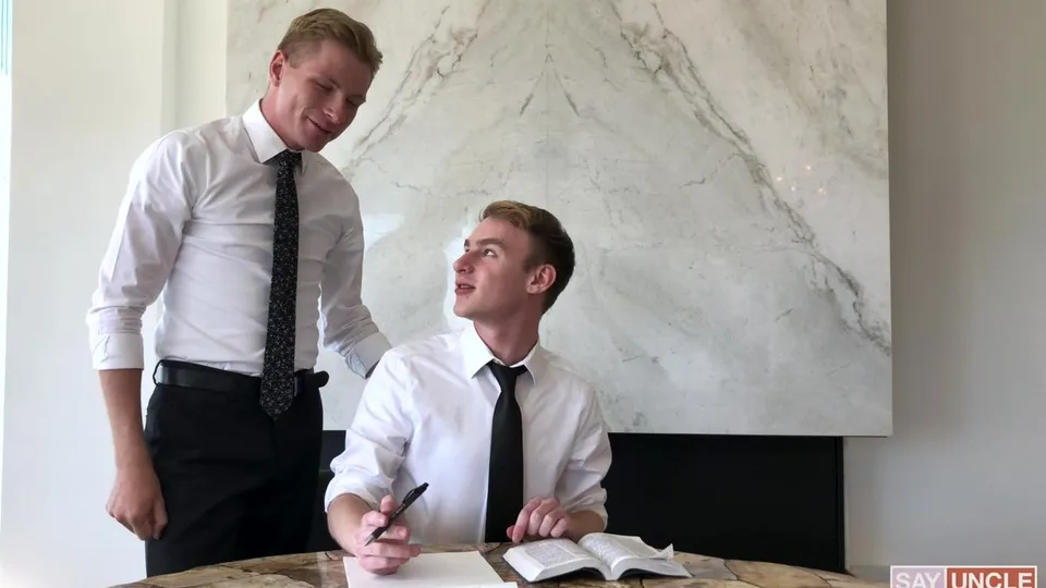 Bouncing on my cock — Eric Charming & Lukas Stone