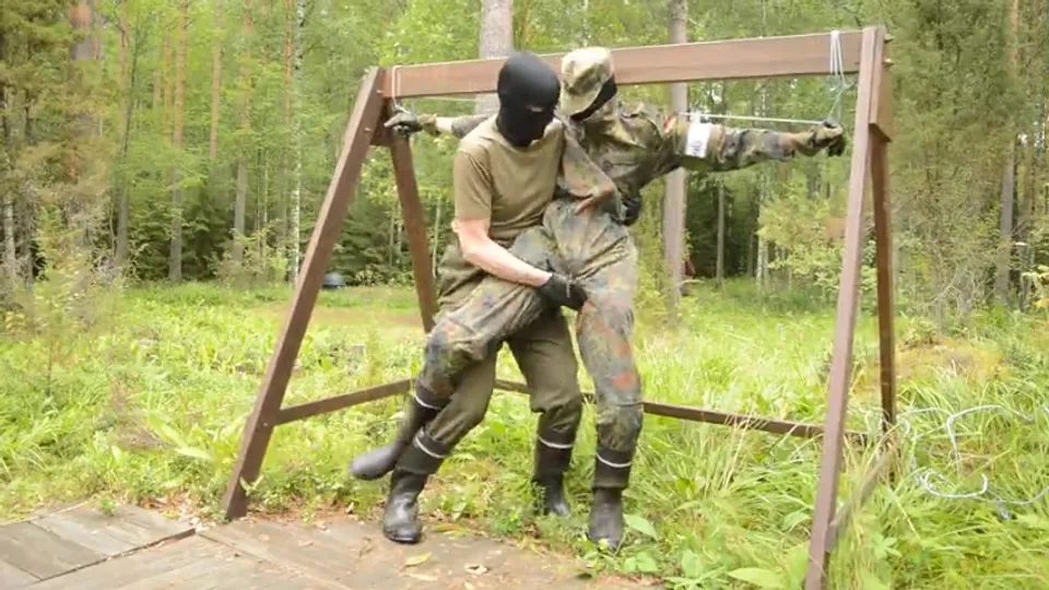 Bound Recruit Get Milked - ThisVid.com