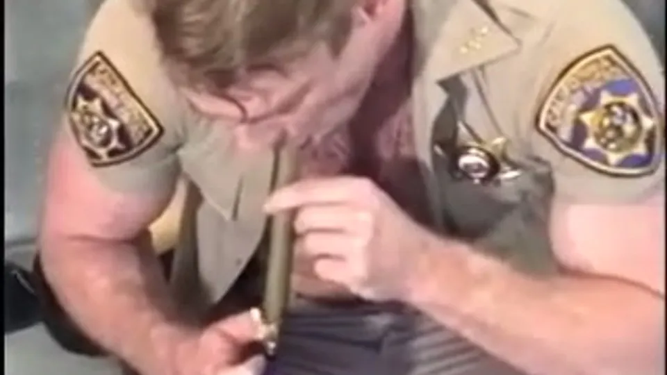 Officer and Boy Intimate Encounter