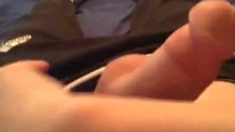 Boy Pleasures Himself And Cums In His Room