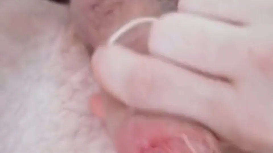 boy slow, closup masturbation with cumshot in Condom.mp4