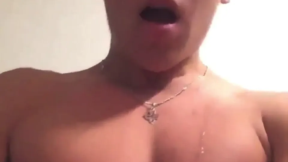 Boy sprays his body with cum