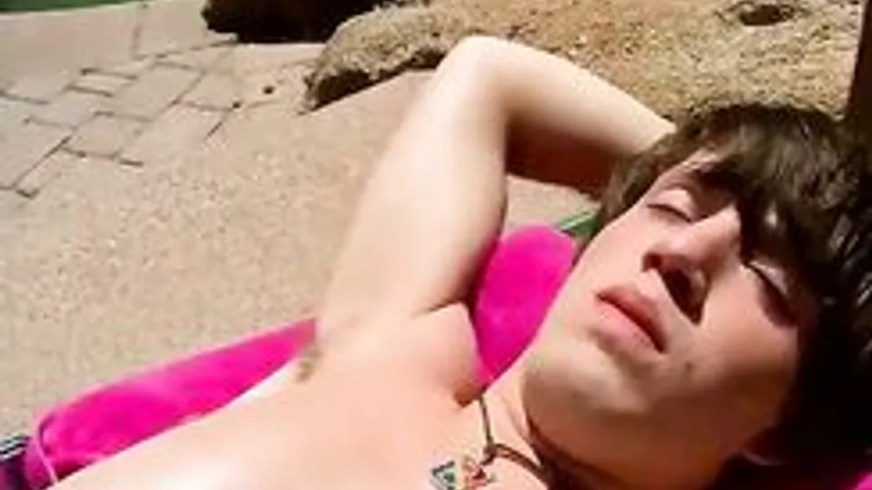 Boy Swim Then Wank