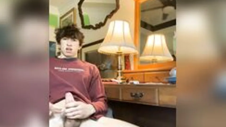 Boy Twink Cum On His Hand