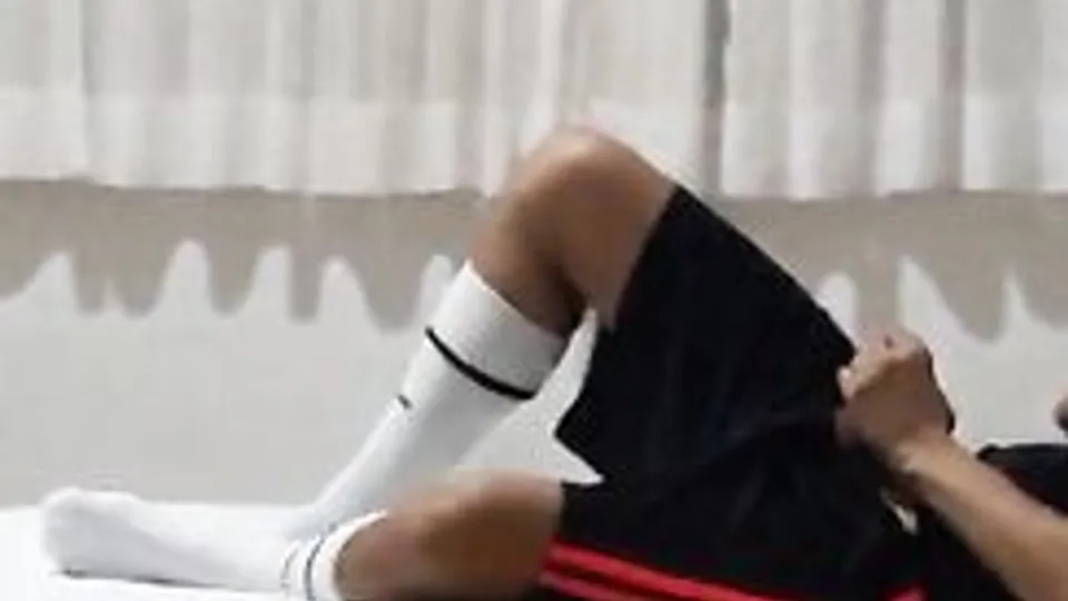 Boy Wank In Soccer Shorts n Socks