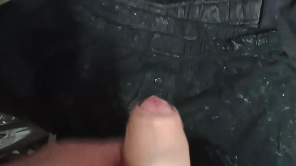 Gay Solo Cum on Boxers