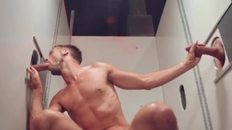 Barcelona Gloryhole Threesome