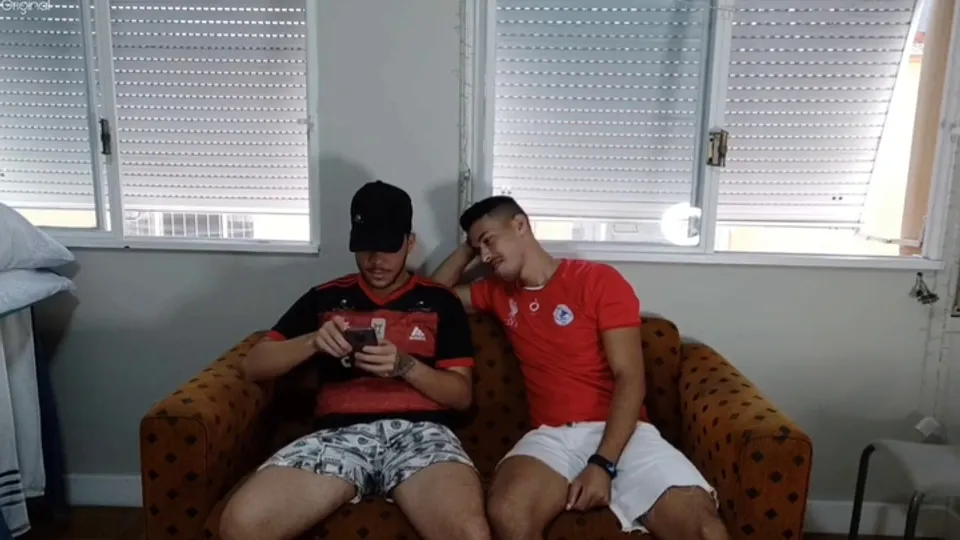 Coppia brasiliana amatoriale in incontro intimo
