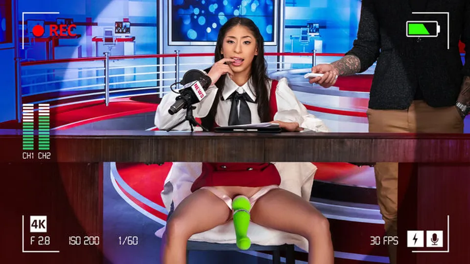 Brat Tamer - Quinton JamesSona Bella - Sona Bella Moans the Morning News: Bratty Schoolgirlu2019s Orgasmic Punishment! 