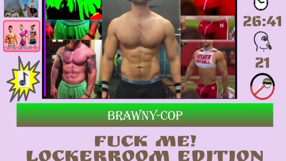 Brawny-Cop - Fuck Me! Lockerroom Edition - ThisVid.com