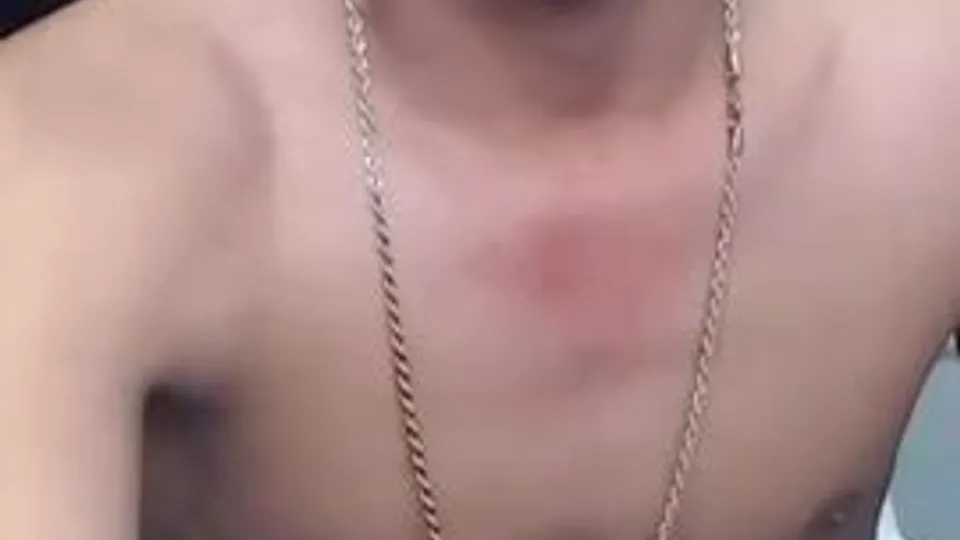 Brazilian Teen's Uncut Solo Wank