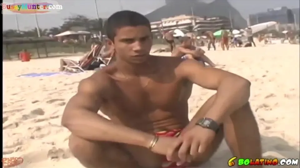 Brasilianischer Muskel-Solo-Sperma-Show