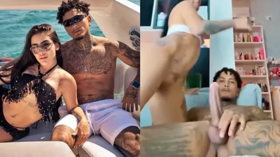 Vidéo intime à la maison d'un couple brésilien