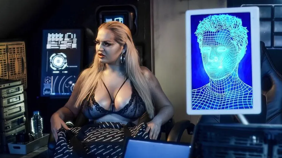 Brazzers - Danny DLana Wolf - Pornstars In Space 