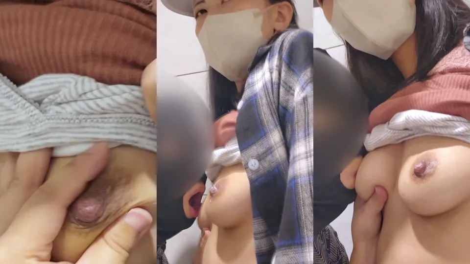 Breastfeeding a married womans breasts  