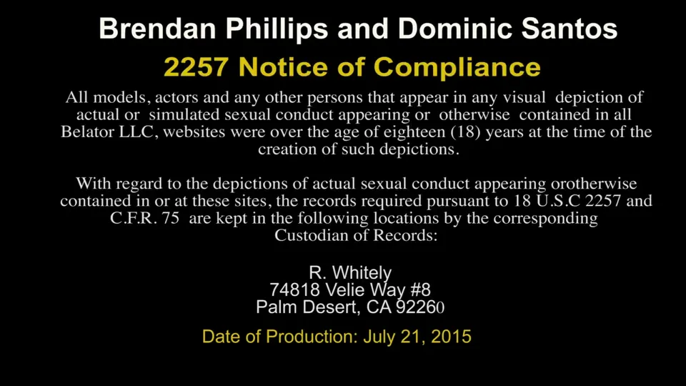 Брендан Филлипс и Доминик Сантос: Жесткое веселье у бассейна