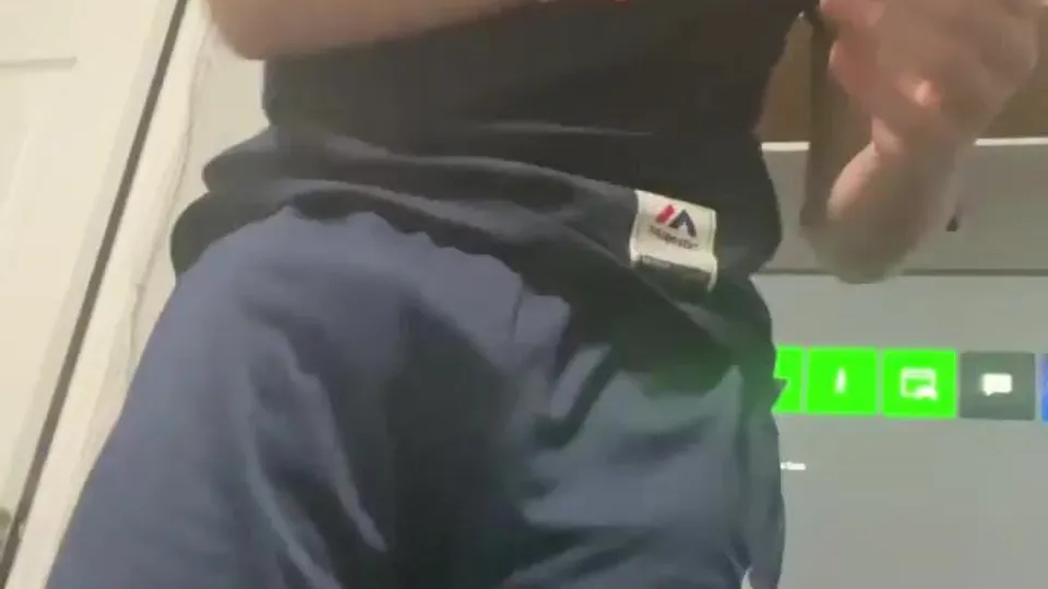 Brennan strips and shows his monster