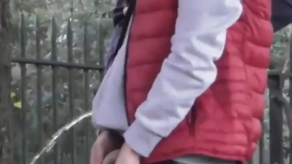 Bros pissing together 2 - ThisVid.com