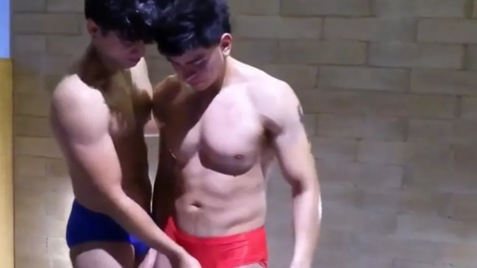 Bros wrestle it Out - ThisVid.com