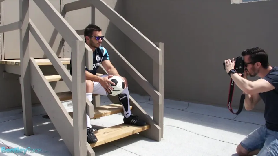 BTS James Nowak's First Outdoor Nude Shoot