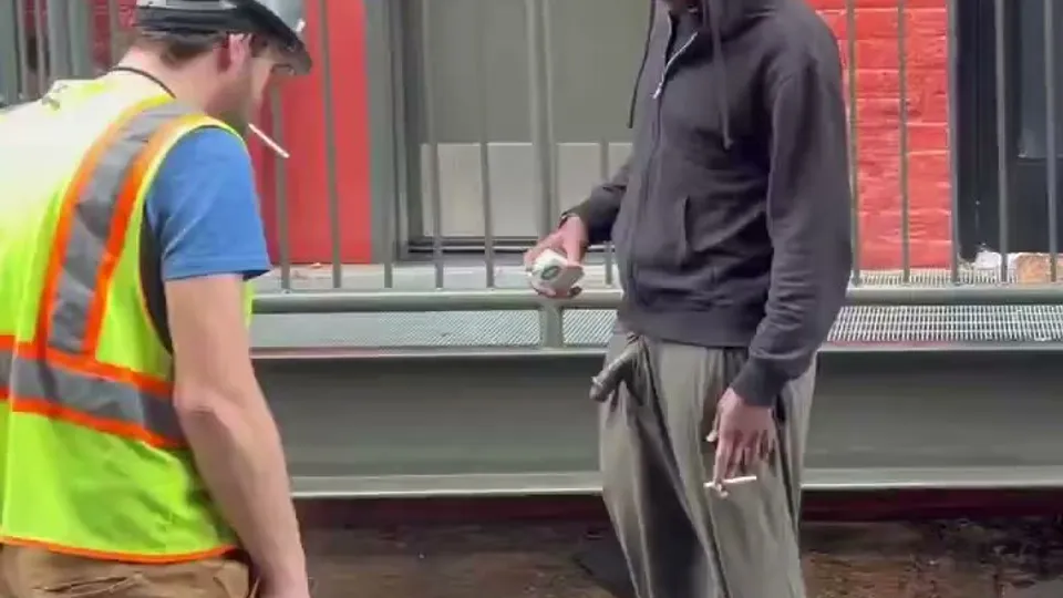 Bumming A cigarette & Dick - ThisVid.com