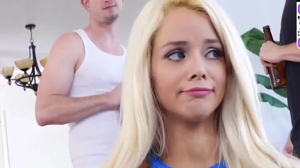 Busty ash-blonde teenager 18 gets humiliated