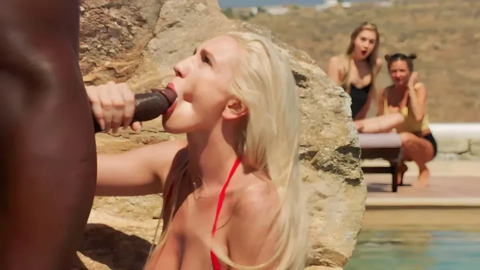 Busty Blonde Kendra Sunderland Enjoys His Massive Black Cock 