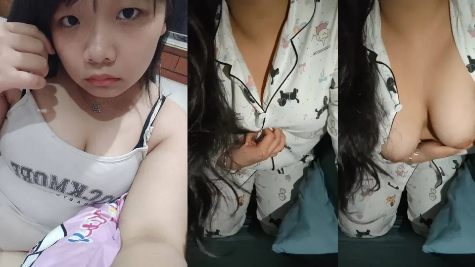 Busty sluts have sex in dormitory 