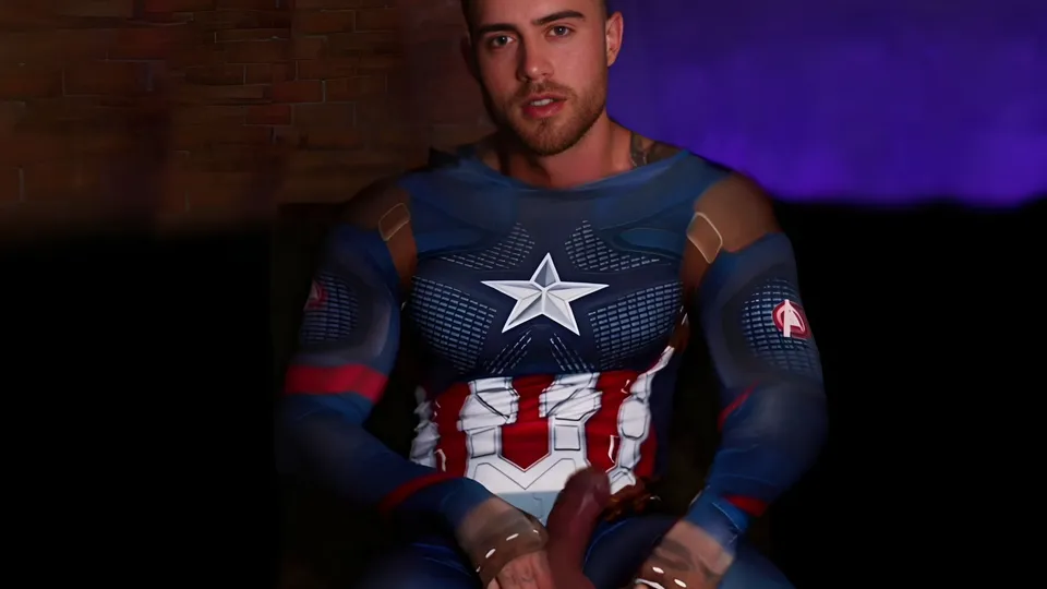 Captain America Showing Off - ThisVid.com