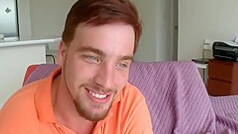 Castro brings a happy hunk to his room