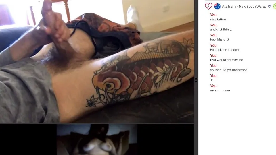 CATFISH 3: Redneck str8 Australian cums, shows face after - ThisVid.com