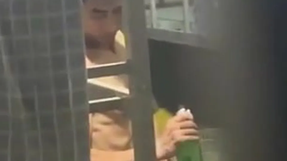 Caught drunk man cum in dorm - ThisVid.com