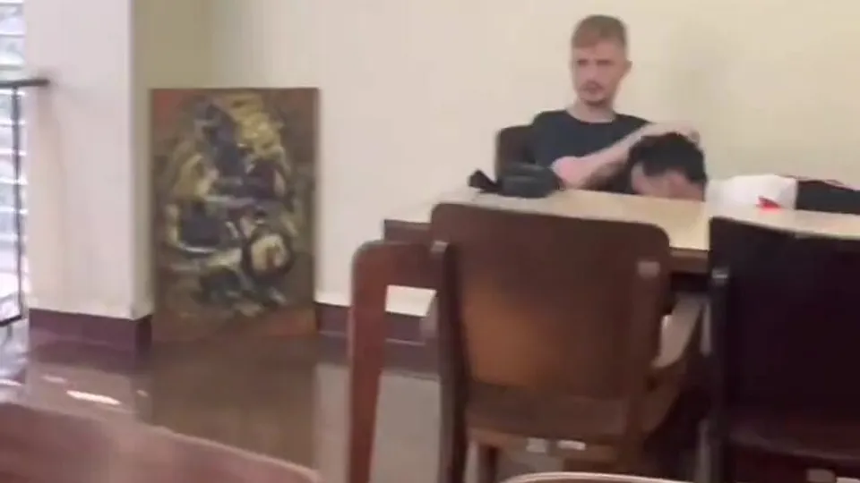 Caught in the Library
