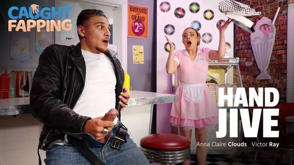 Caught Fapping - Anna Claire CloudsVictor Ray - Hand Jive 