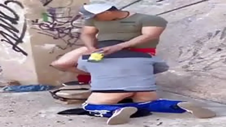 caught Fucking in the middle of the street with a stranger