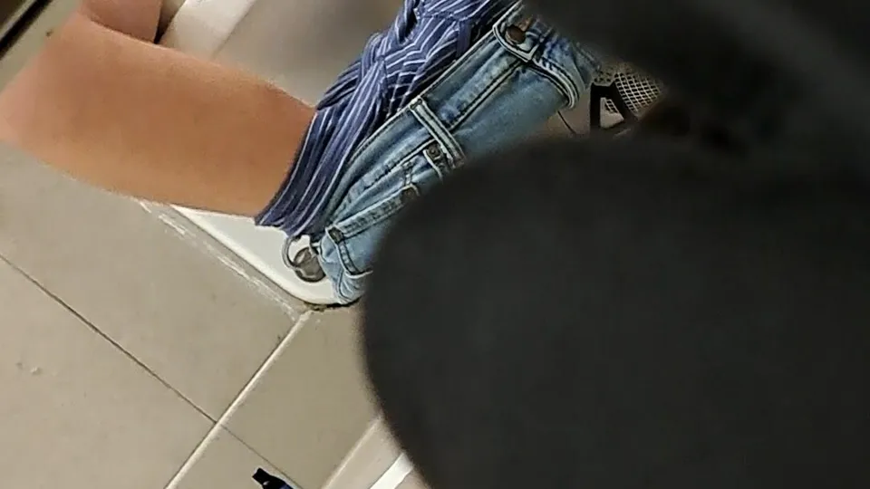Caught Masturbating in the Bathroom