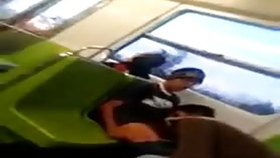 Caught Subway Blowjob In Public.