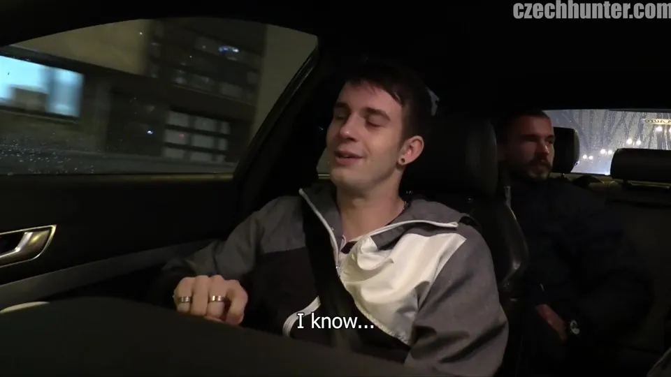 Gay Car Blowjob and Fuck